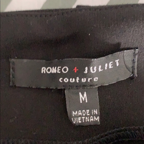 NWOT Romeo & Juliet Couture front Zip Slit Skirt - Picture 7 of 8